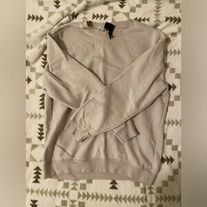 Neutral Crewneck Sweater